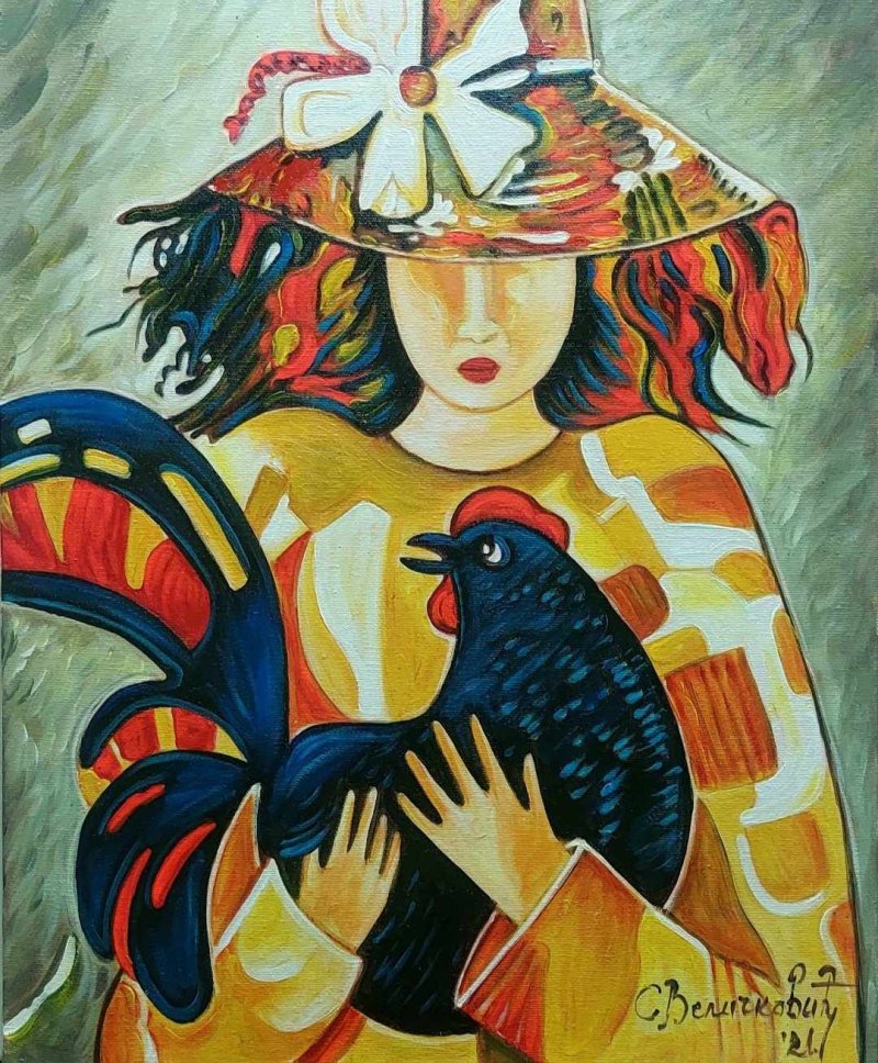 Oroz, Painting Velickovic Snezana