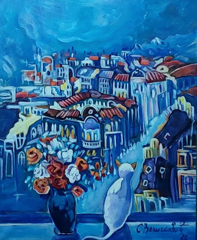 Usnuli grad, Painting Velickovic Snezana