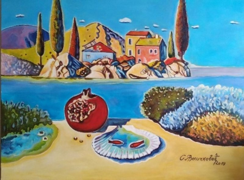 Plodovi mora, Slika Velickovic Snezana