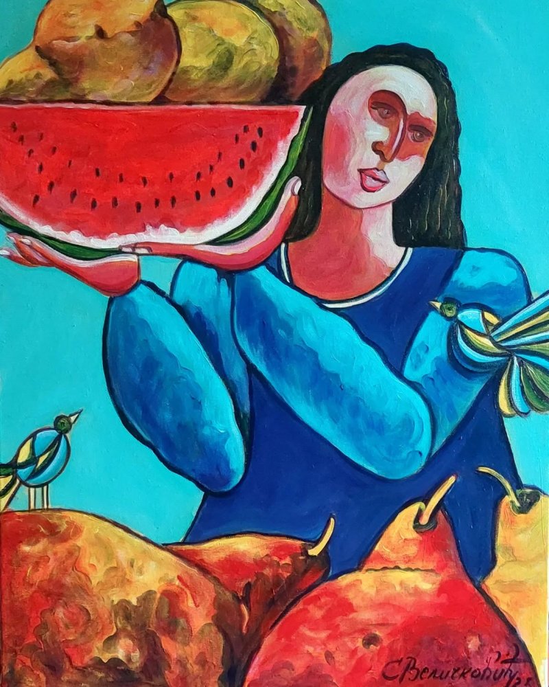 Plodovi, Painting Velickovic Snezana