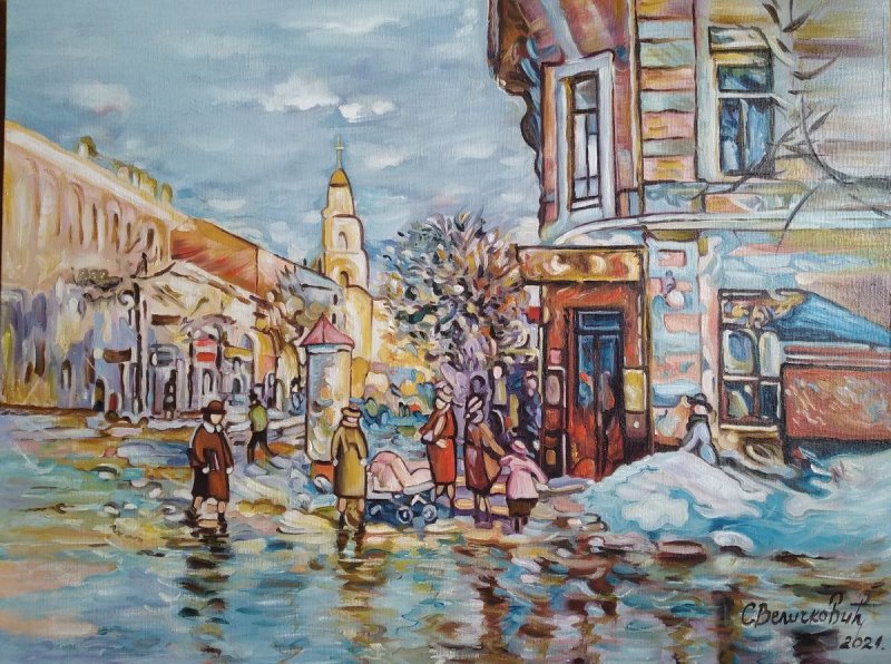 Pred Bozic, Painting Velickovic Snezana