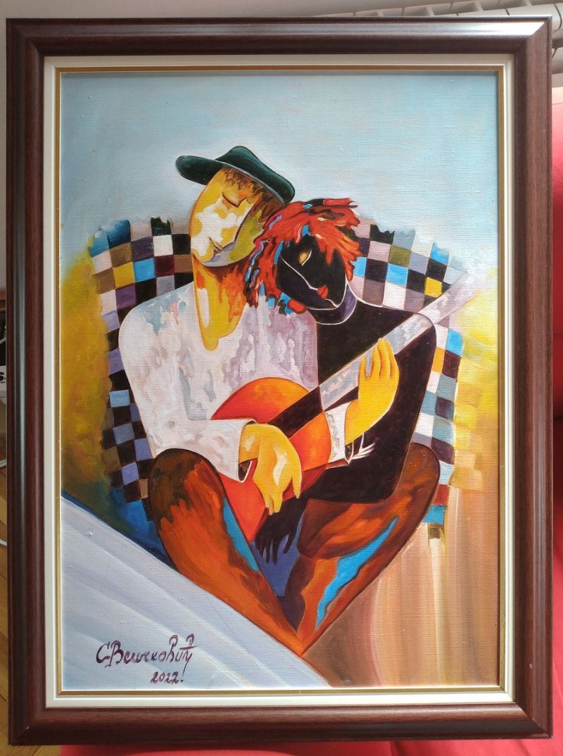 Prolećna melodija, Painting Velickovic Snezana
