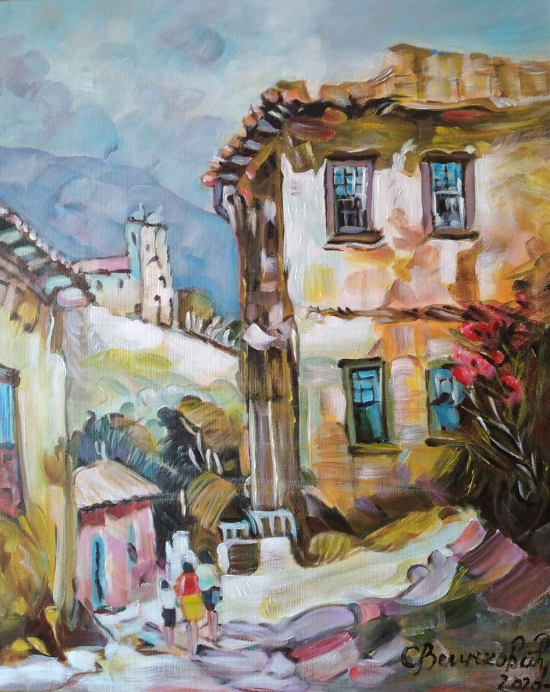 Put ka rivi, Painting Velickovic Snezana