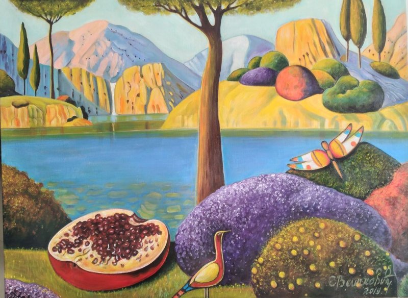 Plodovi mora Ii, Painting Velickovic Snezana