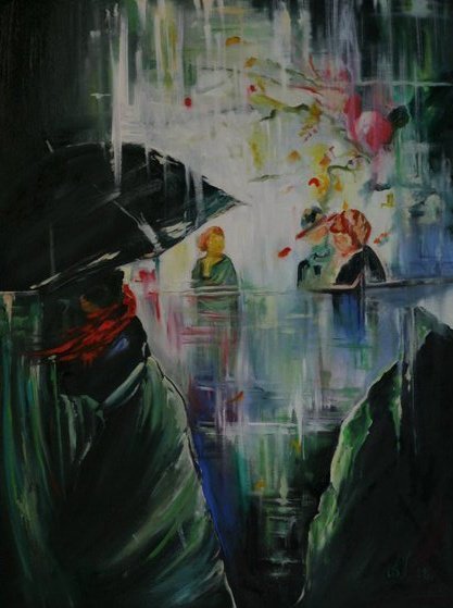 Rainy Day, Painting Velickovic Snezana