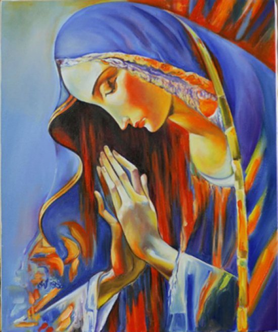 Prayer, Painting Velickovic Snezana