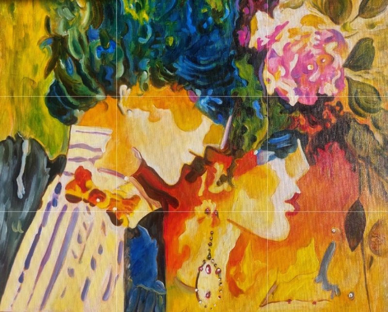 Vesnici  proleca, Painting Velickovic Snezana