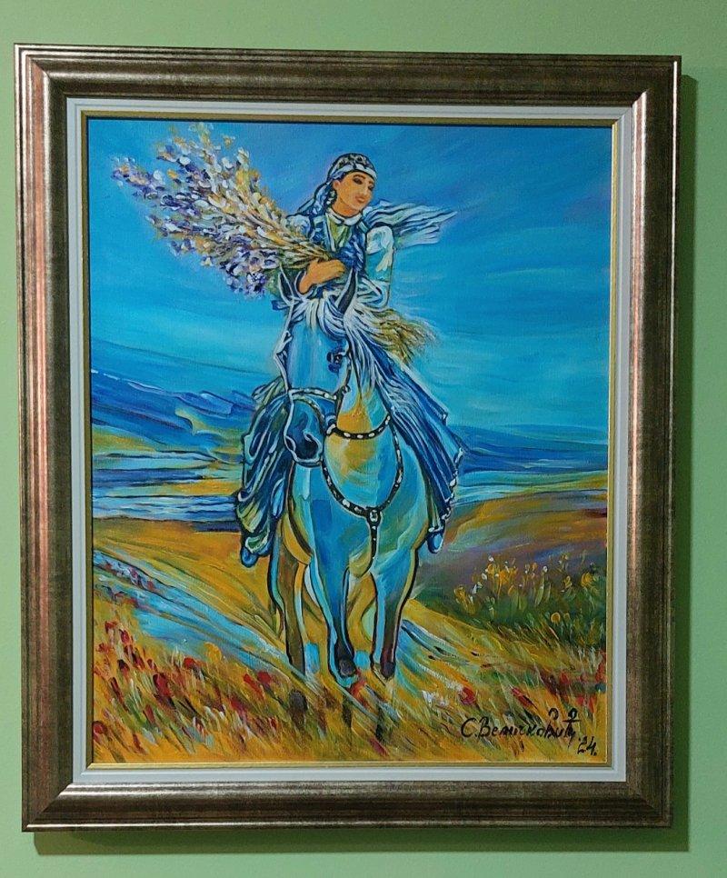 Plavi dan, Painting Velickovic Snezana