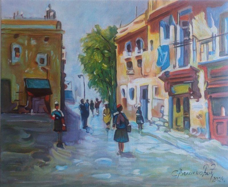 Ulica Majska, Painting Velickovic Snezana