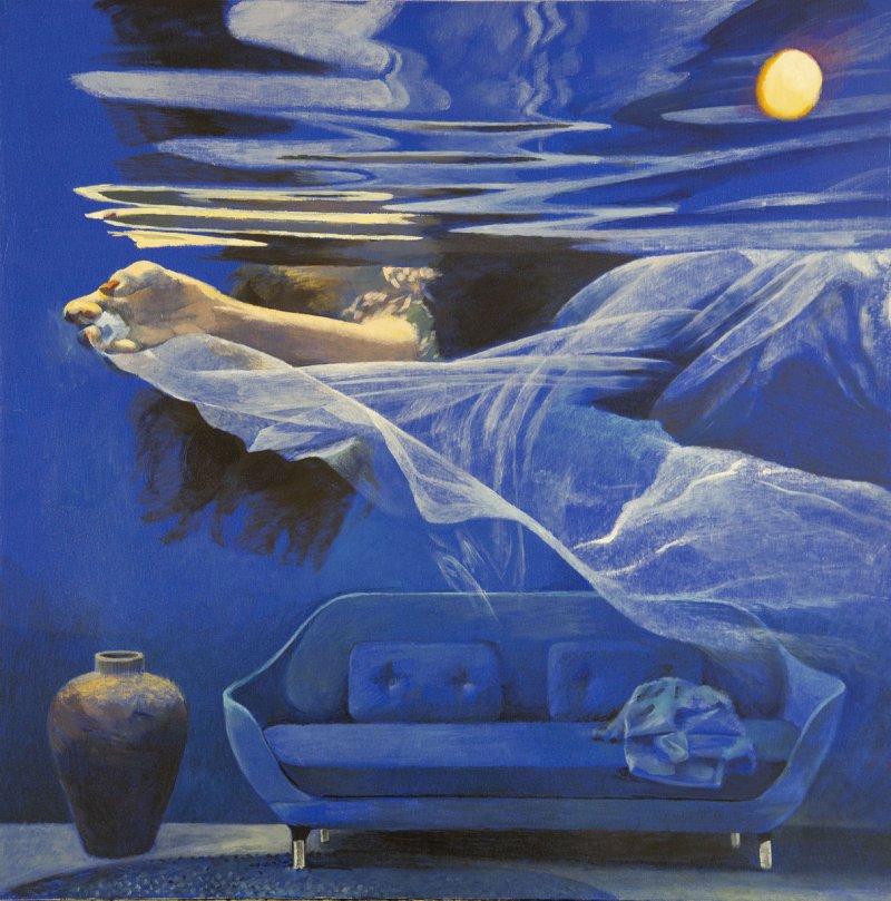 Moonlight, Painting Živić Ivana