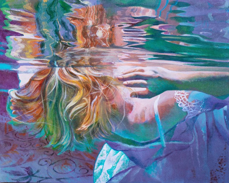 Violet, Painting Živić Ivana