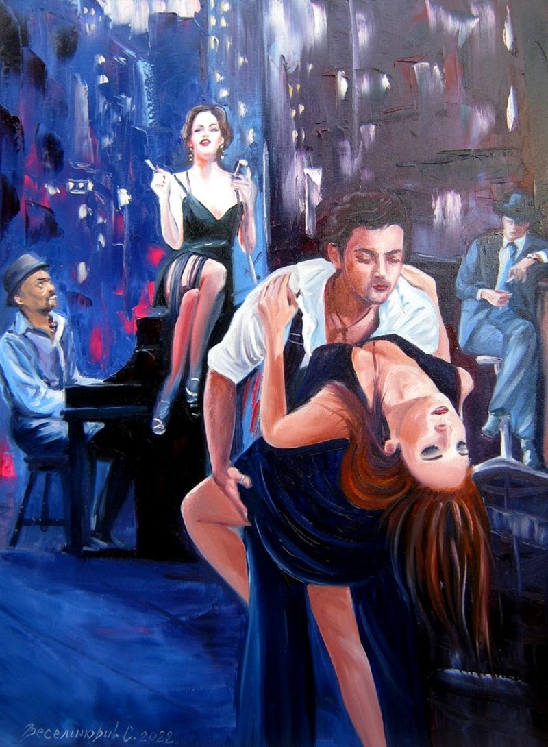tango, Painting Veselinović Slobodan