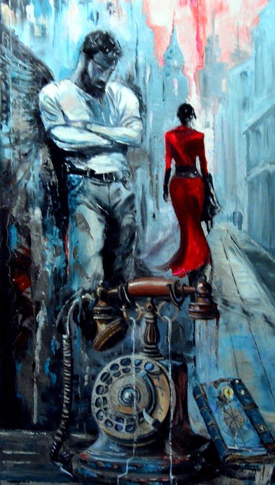 ipak cu te cekati, Painting Veselinović Slobodan