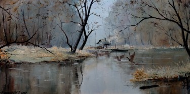 tisina, Painting Veselinović Slobodan