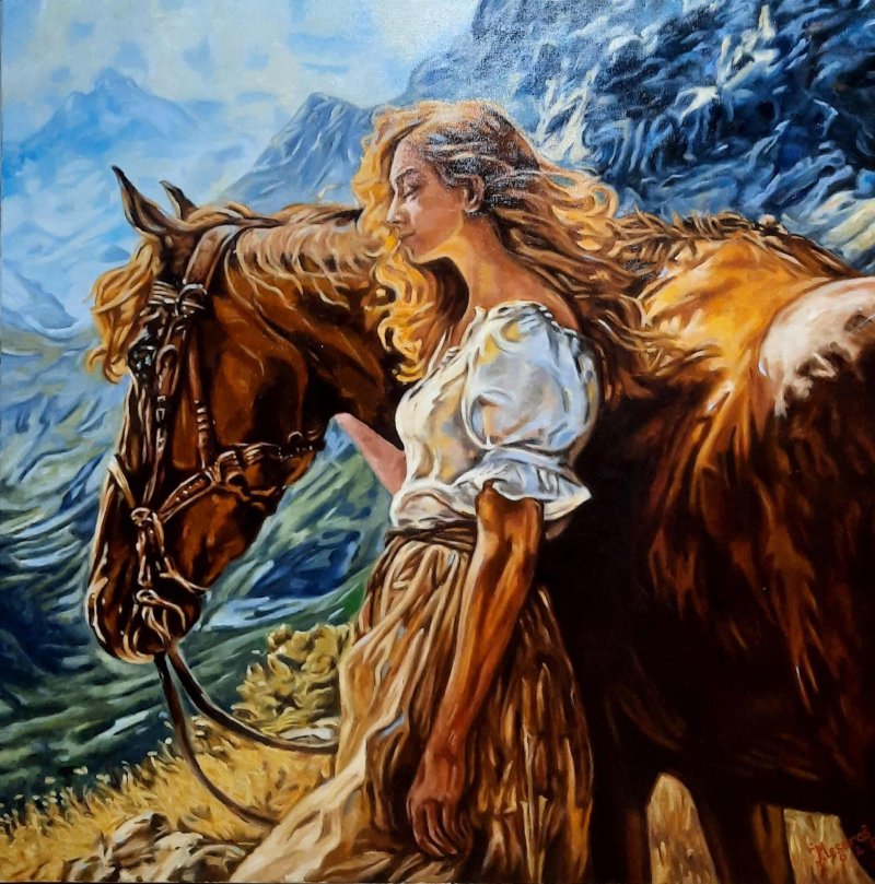 Towards the top, Painting Mesaroš Joži