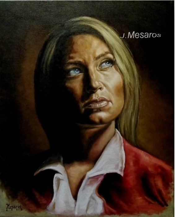 Portret Snezane, Slika Mesaroš Joži