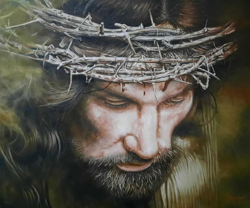Isus Hristos (trnov venac), Slika Mesaroš Joži
