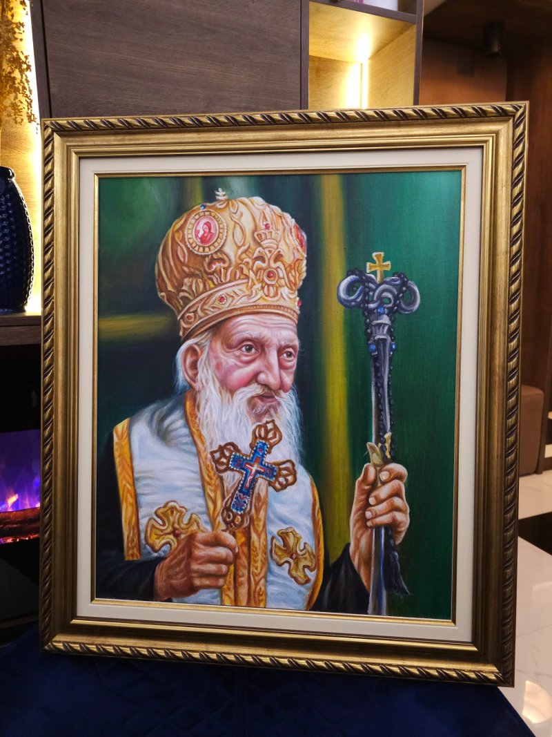 Patrijarh Pavle, Painting Aleksandar Krstic