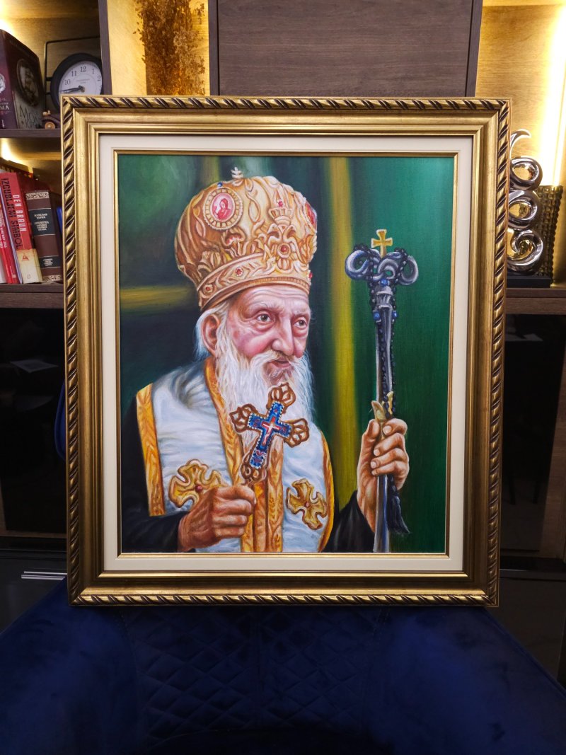 Patrijarh Pavle, Painting Aleksandar Krstic