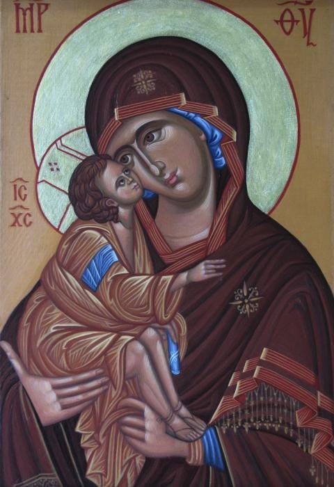 Madona with Christ