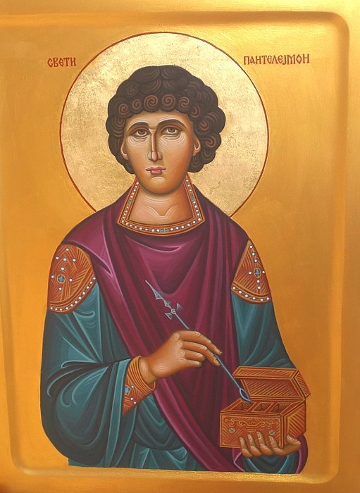 Sv. Pantelejmon, Painting Jevtić Ljiljana