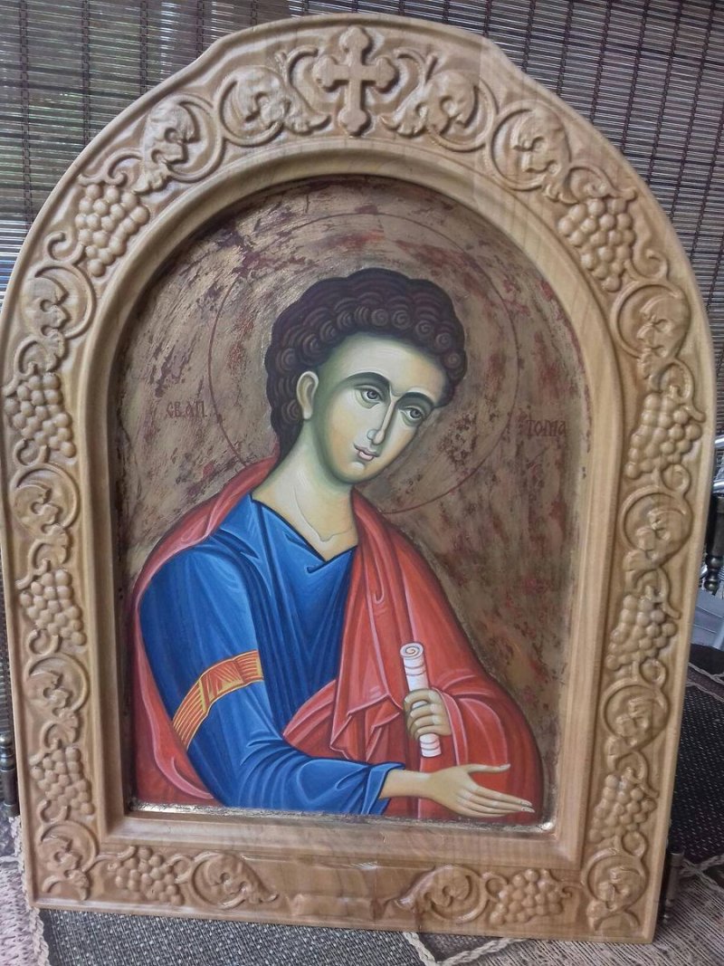 Sv.apostol Toma, Painting Jevtić Ljiljana