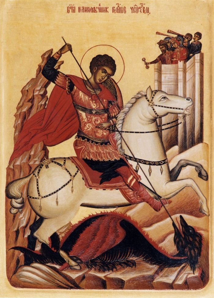 Sveti Georgije, Painting Jevtić Ljiljana